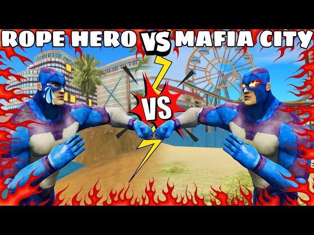 Rope Hero VS Mafia City | Which Is BEST | Game Definition