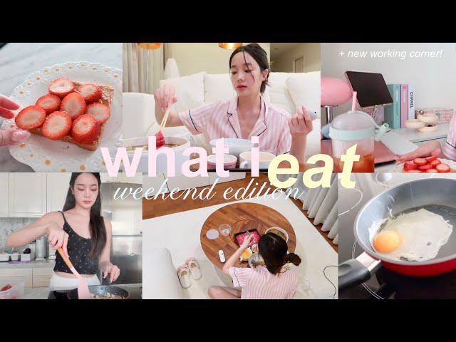 [SUB]  WHAT I EAT  | weekend edition , ทำอาหาร, how I maintain my weight,‍ | BEAMSAREEDA