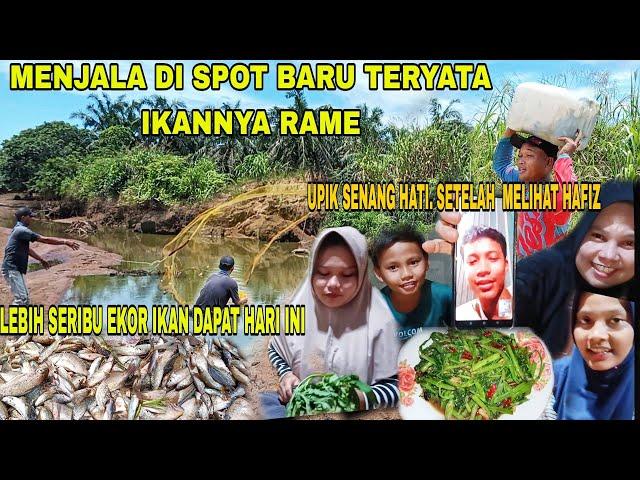 MENJALA DI SPOT BARU TERYATA IKANNYA RAME||IKAN GORENG+TUMIS KANGKUNG SAOS TIRAM???