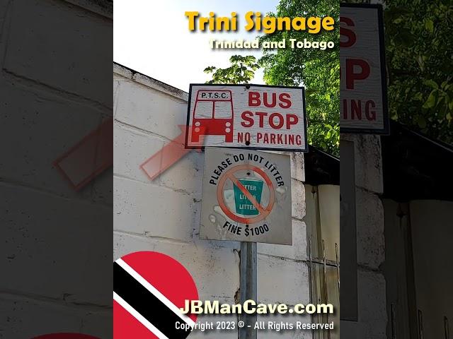TRINI SIGNAGE in Trinidad and Tobago JBManCave.com #Shorts
