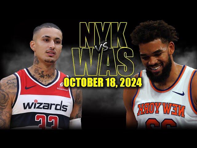 New York Knicks vs Washington Kings Full Game Highlights - October 18, 2024 | 2024-25 NBA Pre Season