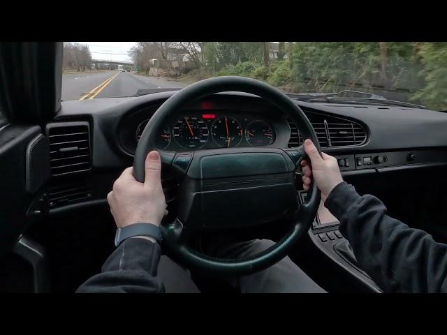 1989 Porsche 944 Turbo Test Drive