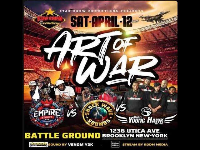 YOUNG HAWK VS EMPIRE VS SHOCKWAVE | SOUND CLASH ART OF WAR | 12.04.2025