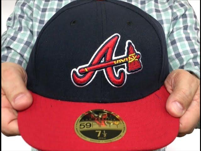 Braves 'LOW-CROWN ALTERNATE' Fitted Hat by New Era