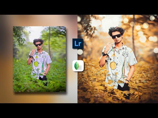 How to brown & blur effect editing || Harshit Edits