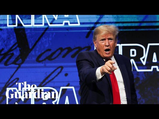 Donald Trump tells NRA teachers should be allowed guns in classrooms