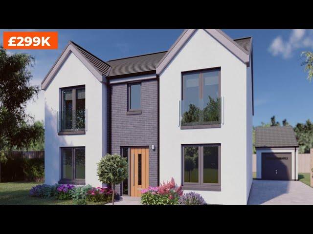 4 Bedroom Detached For £299,500   House Tour New Build | The Eglington by Hayhill Developments