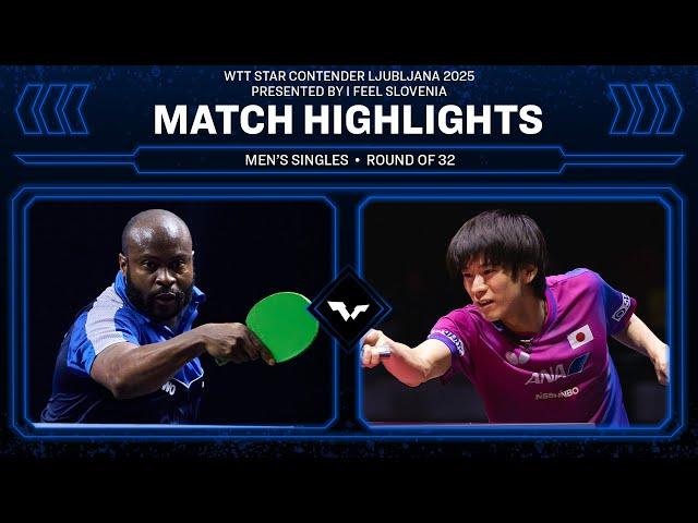 Quadri Aruna vs Shunsuke Togami | MS R32 | WTT Star Contender Ljubljana 2025