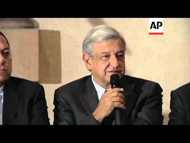 Obrador campaigns to annul election results, rules out blockades, protest camps