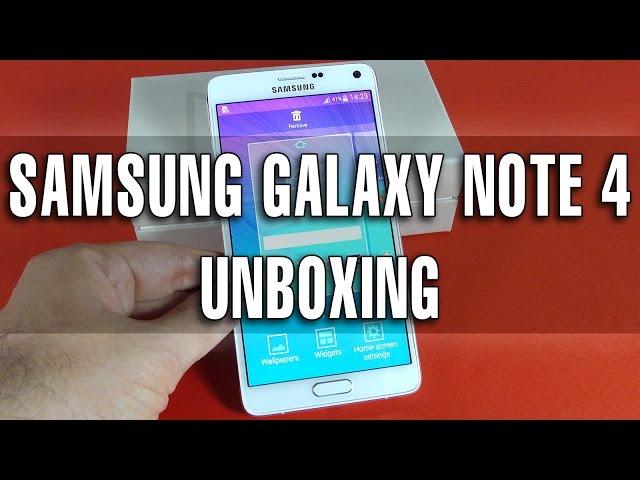 Samsung Galaxy Note 4 Unboxing în Limba Română - Mobilissimo.ro