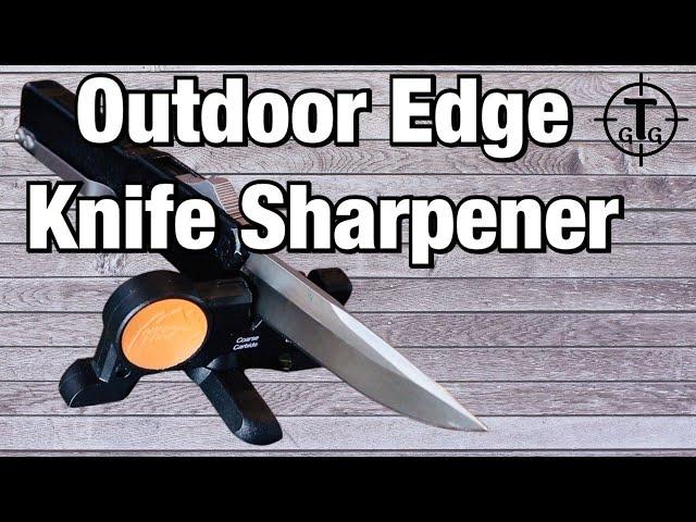 Sharpen Knives Quick & Easy | Outdoor Edge-X   2 Stage Knife Sharpener