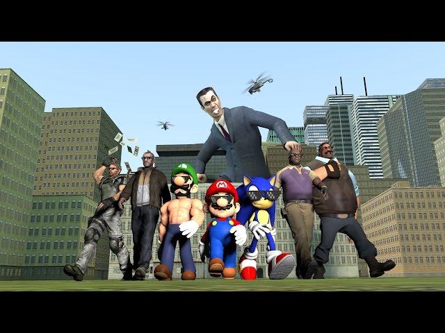 Super Smesh Bros. Gmod 4