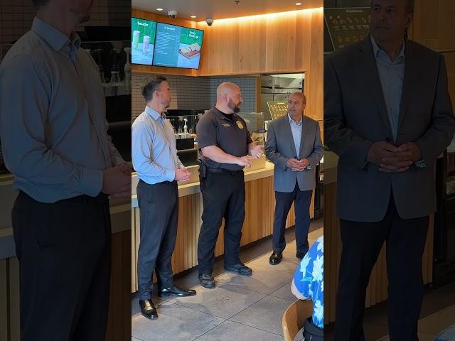 Mayor Kevin Coleman's Listening Tour at Starbucks!