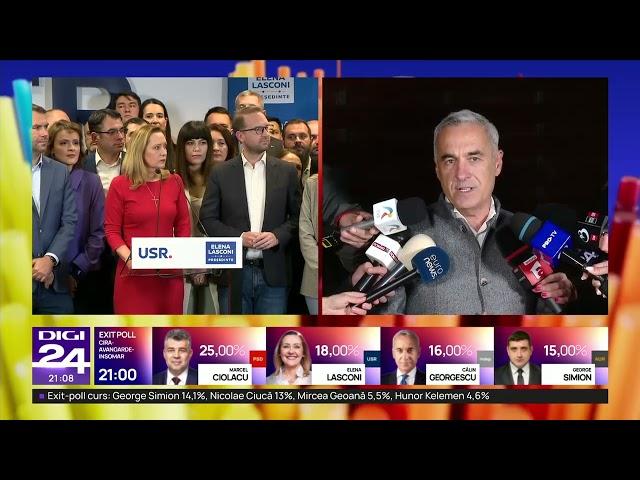 Alegeri Prezidențiale 2024. Călin Georgescu, 16% în exit-poll: „O trezire uluitoare a conștiinței”