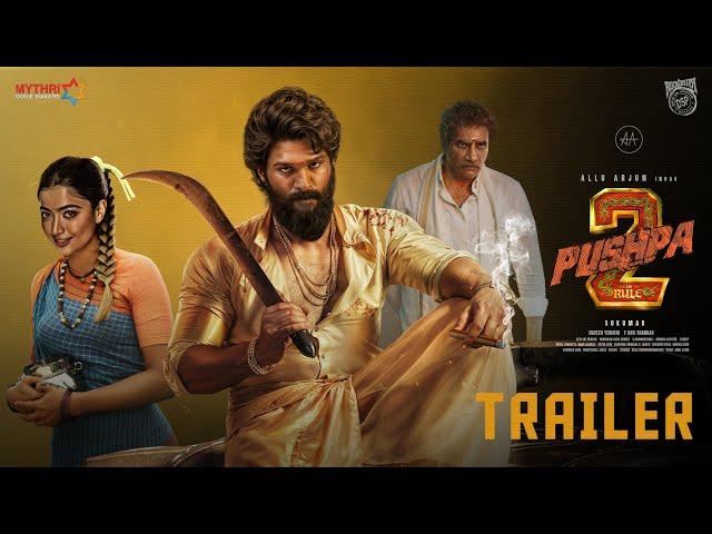 Pushpa 2 - The Rule Hindi Trailer | Allu Arjun, Rashmika | Motion Fox Pictures | Pushpa 3