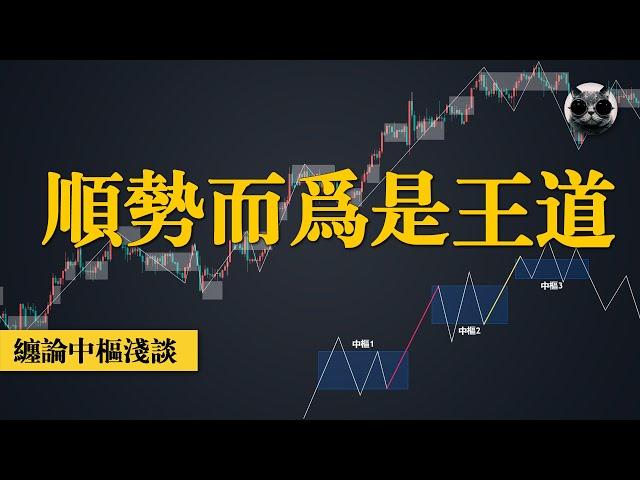 纏論教程初級教程：順勢而為是王道，淺談纏論中樞，深入理解價格重心與趨勢判斷 | 老貓與指標