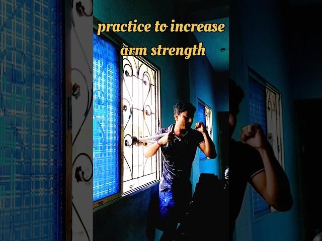 Practice to increase arm strength#karate#best#strength#selfdefense#shorts