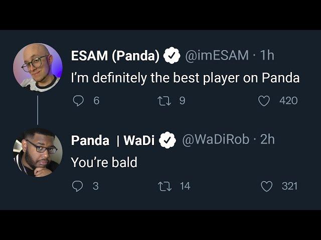 ESAM said he was the best player on our team...