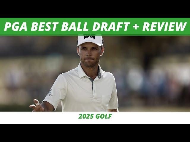 2025 PGA Best Ball Draft + Lineup Review and Mistakes | 2025 PGA Underdog Rankings