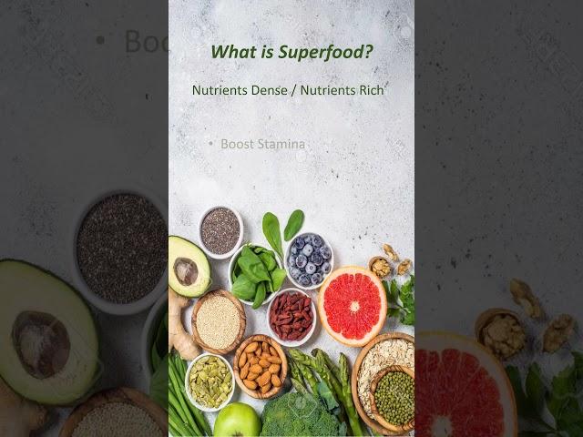 What is Superfood? #shorts