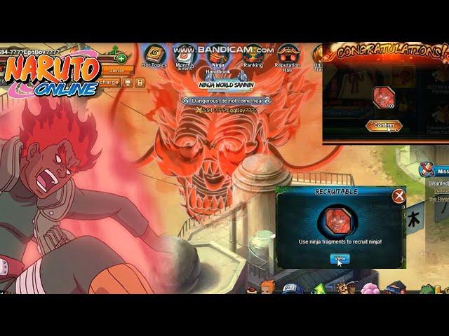 Naruto Online - TESTPLAY Guy [Gate of Death] FREE JACKPOT NINJA 2024