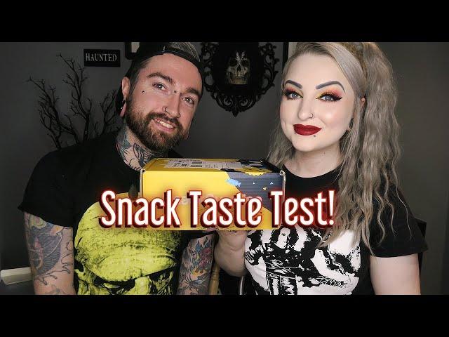 Monthly Snack Subscription Box Unboxing & Taste Test With My Boyfriend!