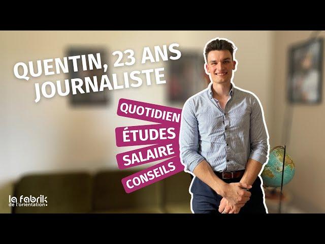 LE METIER DE JOURNALISTE : ETUDES, SALAIRE, MISSIONS, AVANTAGES...