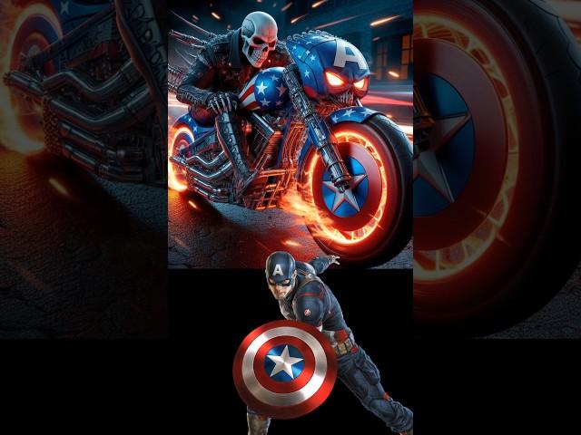 marvel & dc superheroes but ghost rider #shorts