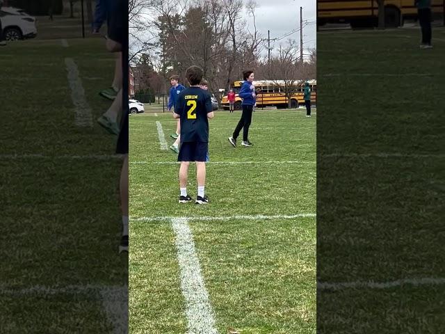 Insane One Handed Catch for SBS #football #3v3 #touchdown #catch #onehandcatch