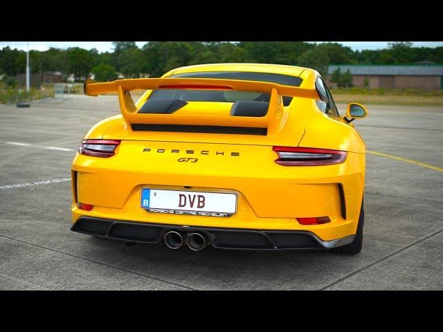 Porsche 991.2 GT3 with Akrapovic exhaust! PURE SOUND!