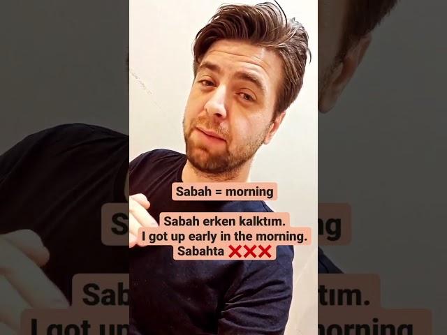 Don't do these mistakes!  #learnturkish #turkishlanguage