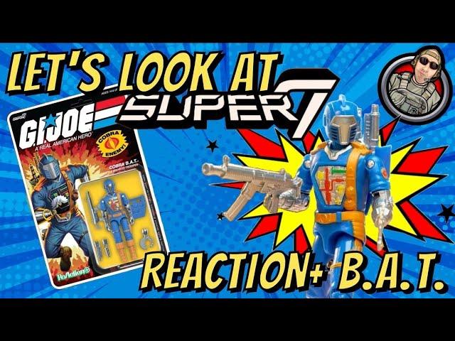 GI JOE Super7 ReAction+ O-Ring Battle Android Trooper - Let's Take a Look!