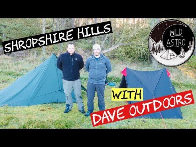 SHROPSHIRE WILD CAMP - On The Long Mynd With Dave Outdoors