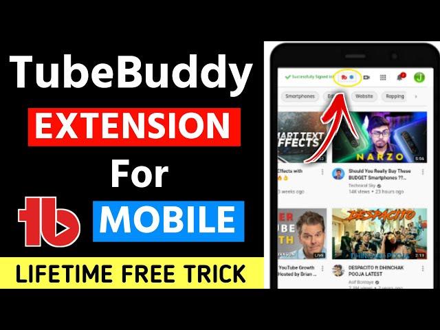 TubeBuddy Extension Mobile Me Kaise Download Kare | How To install TubeBuddy in Mobile | TubeBuddy