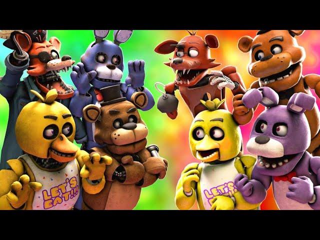 [SFM FNaF] FNAF Originals VS Help Wanted Animatronics