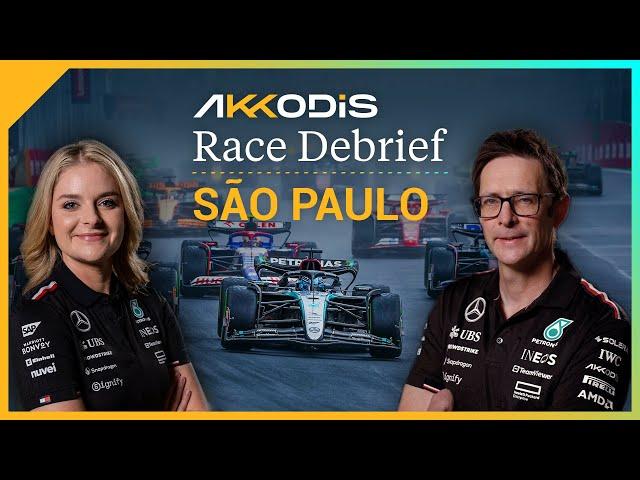 Why Did We Pit During the VSC? | 2024 São Paulo GP F1 Akkodis Race Debrief