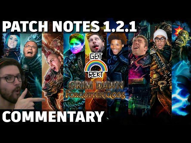 Grim Dawn 1.2.1 Patch Notes with Commentary