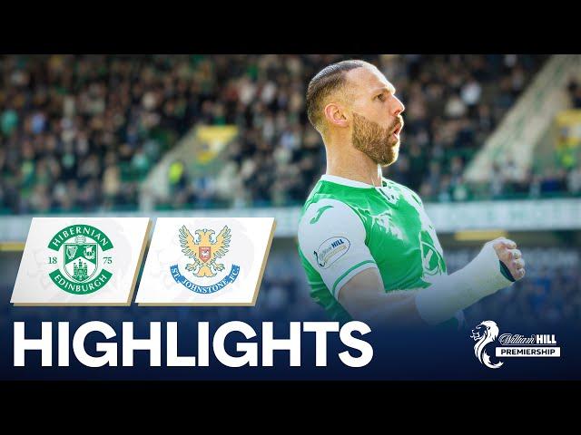 Hibernian 2-0 St. Johnstone | The Hibs Clinch First Win of the Season! | William Hill Premiership