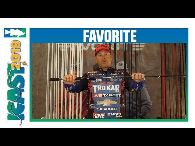 Favorite Pro Battle Series Casting Rods with Scott Martin | ICAST 2019