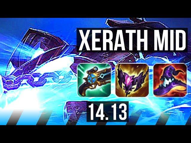 XERATH vs HWEI (MID) | 13/1/11, Legendary, 1100+ games | EUNE Master | 14.13