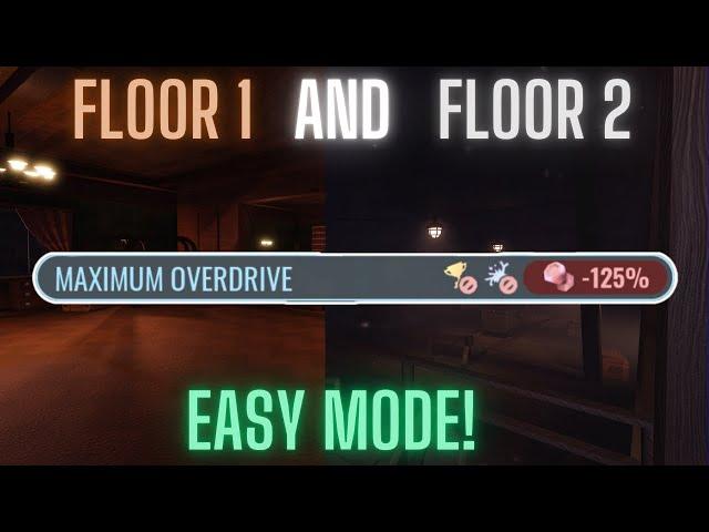 Floor 1 & Floor 2 Walkthrough With MAXIMUM OVERDRIVE (DOORS)