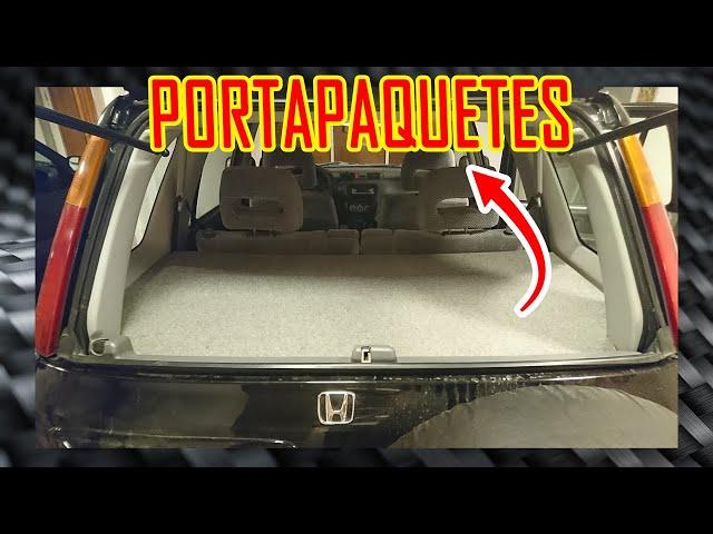 Honda CR-V 97/01 G1 RD1/2/3 - How to easily assemble a cargo trunk tray - Juanlmatus.com