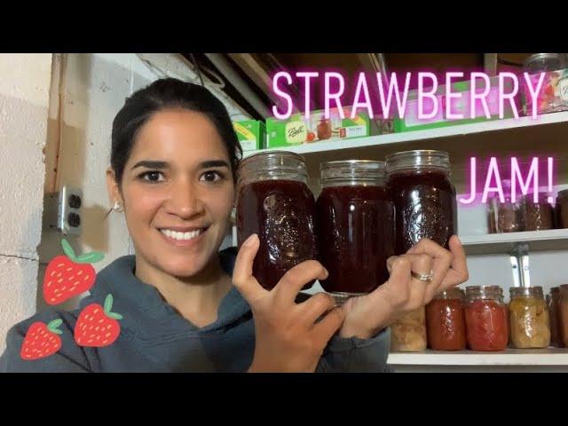 How to make strawberry jam/Canning strawberry jam/Make it make