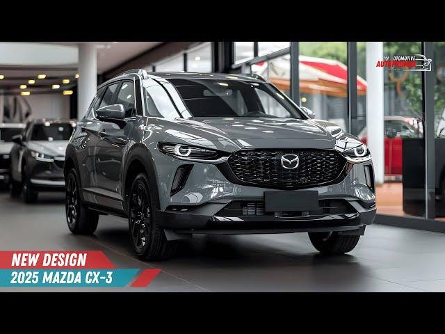 Совершенно новый 2025 Mazda CX-3: потрясающий редизайн с неожиданной силой