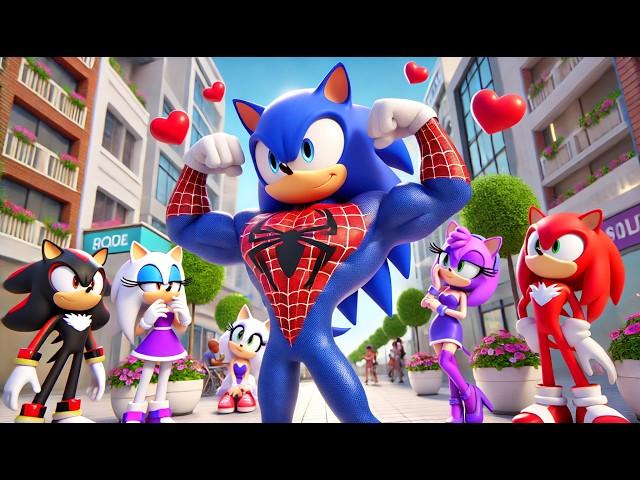 Sonic The Hedgehog 3 Animation // Sonic Spider True Power and Tragic Death | Sonic Prime Animation