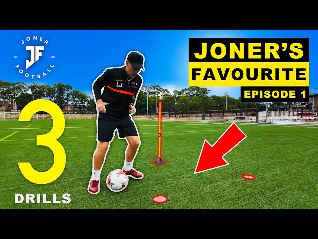 3 PASSING DRILLS USING A TRIANGLE | JONER'S FAVOURITE DRILLS EP 1