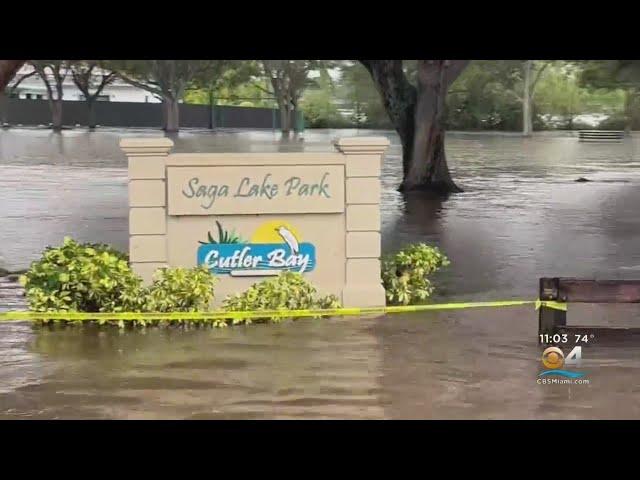 Cutler Bay neighborhood still severely flooded from weekend's torrential downpours