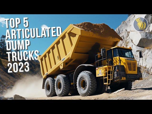 Top 5 Biggest and Most Powerful Articulated Dump Trucks/Rock Trucks 2023