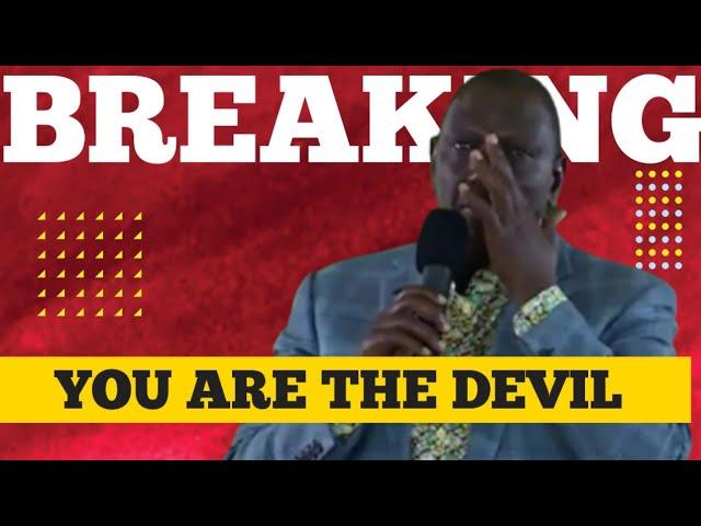 Ruto's Devil Remarks Backfires Badly In The Church |Stureh Punchline