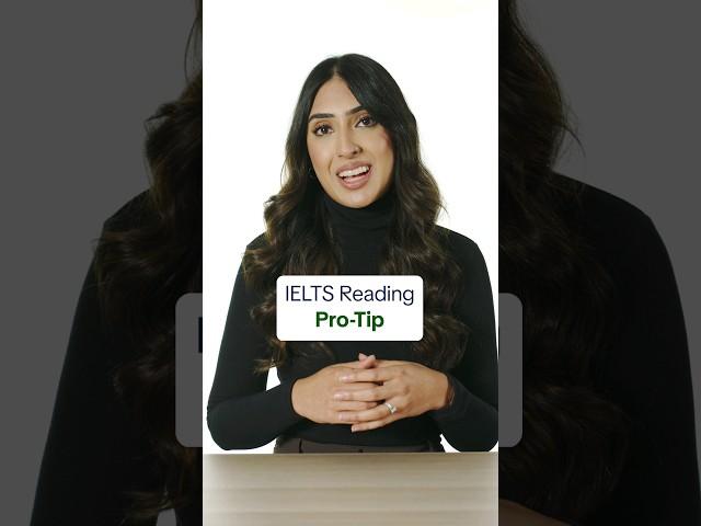 1 Pro-Tip for IELTS Reading #ielts #ieltsreading